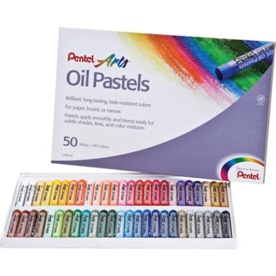 PENTEL OIL PASTELS 50/PK