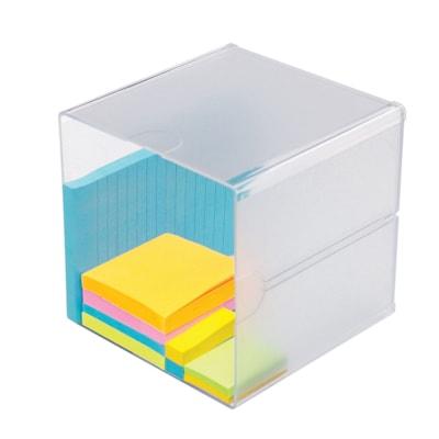 STACKABLE CUBE, CLEAR
