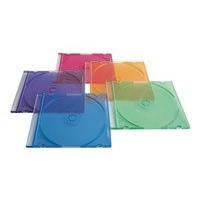 CD/DVD COLOR SLIM JEWEL CASES