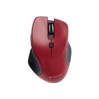 ERGO W/LESS LED MOUSE RED