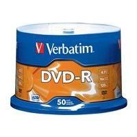 VERBATIM 50PK SPINDLE DVD-R