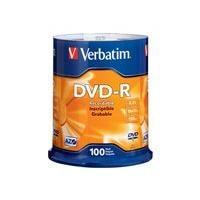 VERBATIM 100PK SPINDLE DVD-R