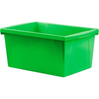 STOREX CLSSRM STOR BIN GRN 21L