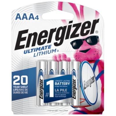 ENERGIZER ULT. LITHIUM AAA-4