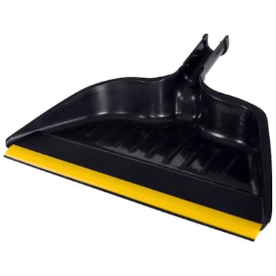 15  CLIP-ON DUST PAN, BLACK