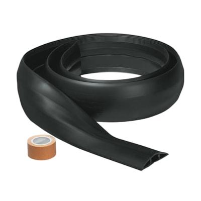 15 FOOT FLOOR CORD COVER BLACK
