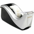 Scotch tape dispenser on a white background