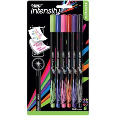 BIC INTENSITY FELT ASST 6PK