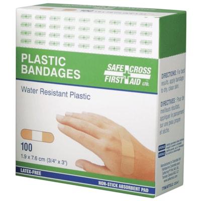 PLASTIC BANDAGES 1.9 X 7.6 CM