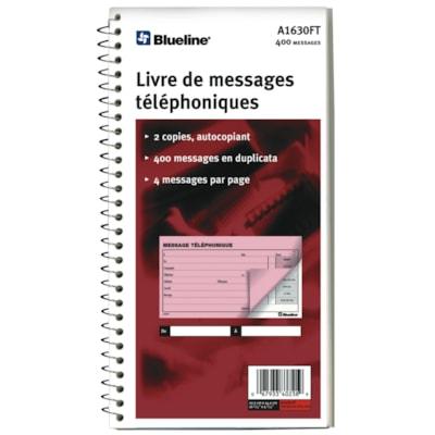 TEL MESSAGE BOOK FRENCH NCR