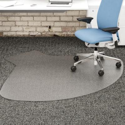L-WRKSTN CHAIRMAT LIP 66X60