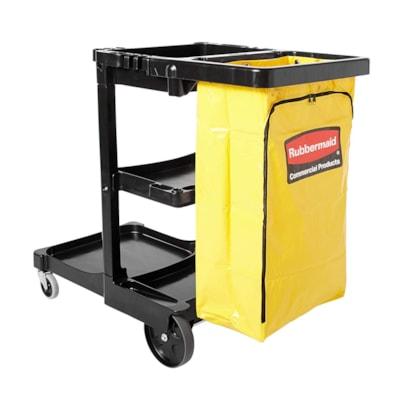 CLEANING CART W/VINYL BAG & JA