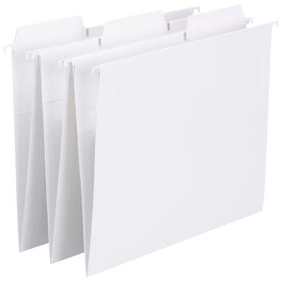 SMEAD FASTAB HANG FOLDER WHT
