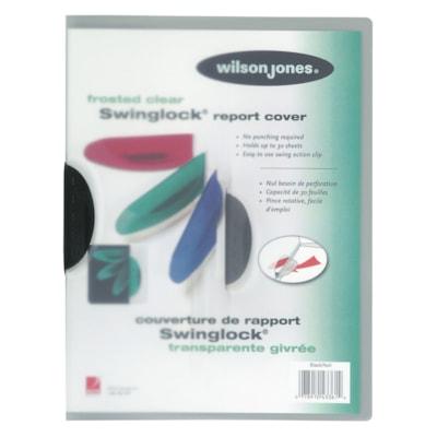 REPORT COVR-BLK FROSTED SWING-
