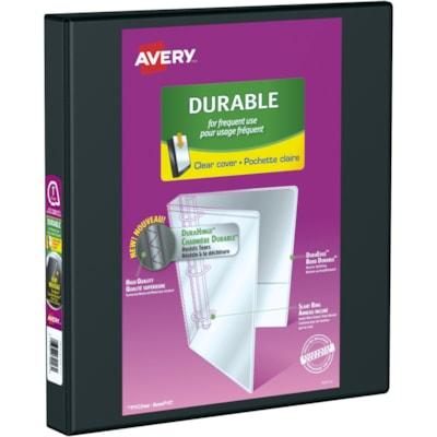 AVERY 1  D RING BINDER BLACK