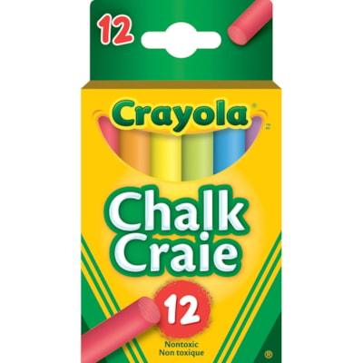 CHALK ASST DUSTLESS NON TOXIC