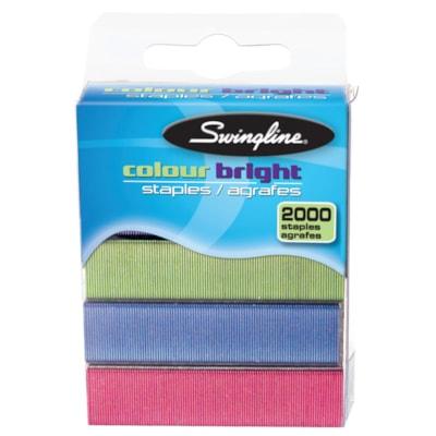 SWINGLINE COLOR BRIGHT STAPLES