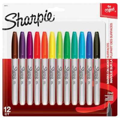 SHARPIE FINE ASSORTED 12 PACK