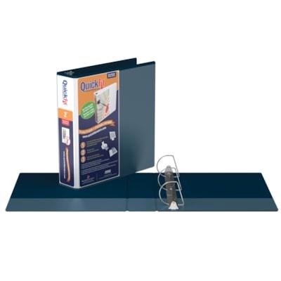 QUICKFIT BINDER 2  NAVY ANGLE