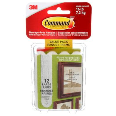 COMMAND PICTURE HANG LRG 12PK