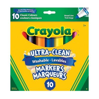 CRAYOLA MARKER, CLASSIC 10PK