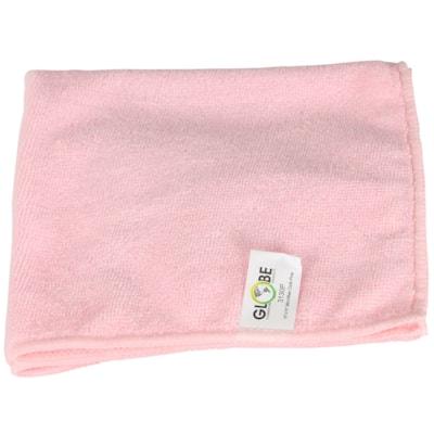 16 X16  MICROFIBER CLOTH, PINK