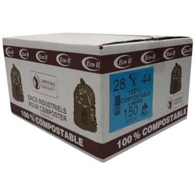 ECO II COMPOSTABLE BAG 28X44