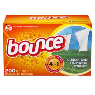 BOUNCE FABRIC SOFT DRYER SHEET