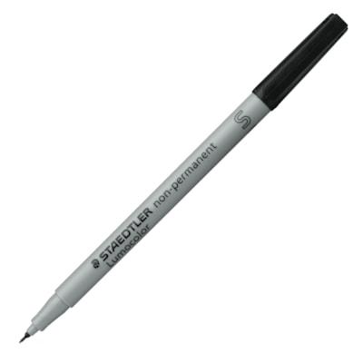 LUMOCOL NON-PERM MARKR S/F BLK