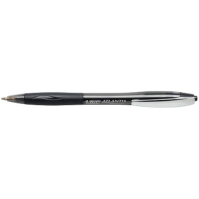 PEN BALLPNT BLK ATLANTIS RETRC