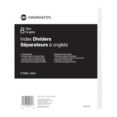 G&T INDX DIVID 8 TABS X 5 WHT