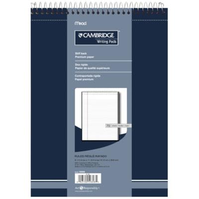 NOTE PAD TOP COIL 8-1/2X11-3/4