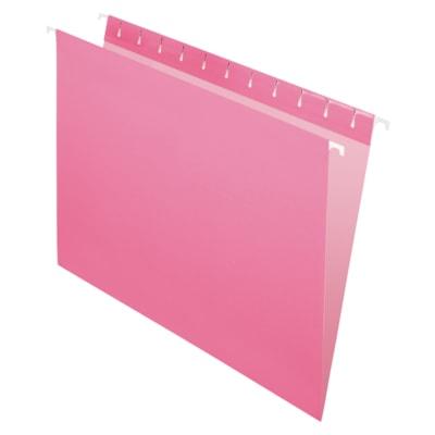 HANGING FILE FOLDER LTR PINK