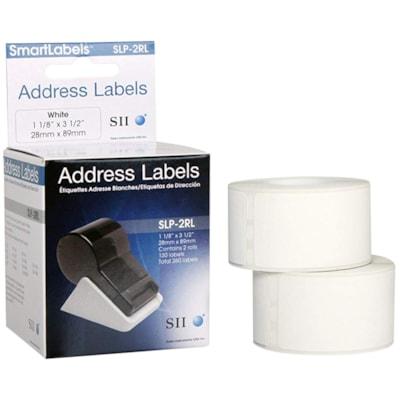 ADDRESS LBL 1 1/8X3 1/2 SLP2RL