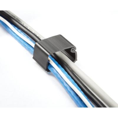 WIRE CLIPS, BLACK, PACK OF 6