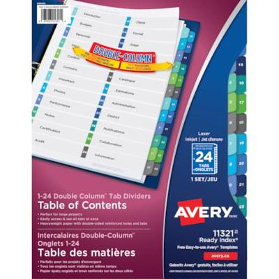 DOUBLE-COLUMNT READY INDEX