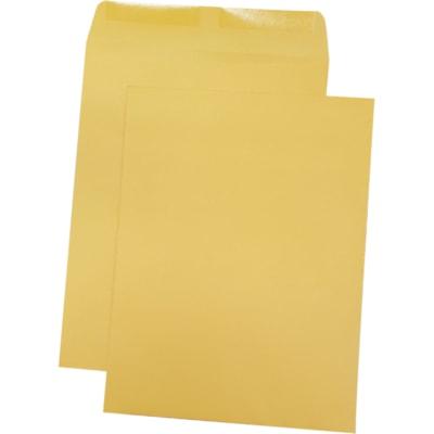 Supremex Catalogue Envelopes 9" x 12" - Catalog - 24 lb (10886.22 g) - Gummed - Brown Kraft - Kraft - 500 / Box