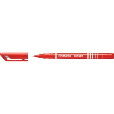 STABILO SENSOR FINE RED