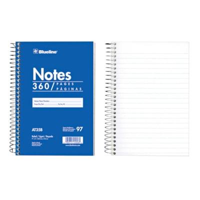 NOTE PAD W/OPEN SIDE WHT PAPER