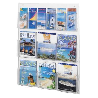 SAFCO CLR 2C MAG/PAMPHLT DSPLY