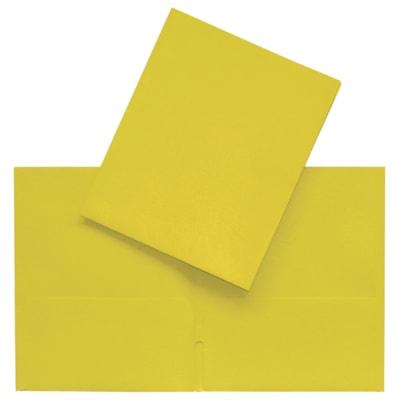 TWIN POCKET PORTFOLIO YELLOW