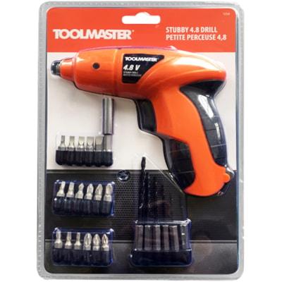 TOOLMASTER STUBBY 4.8V DRILL - CORDLESS
