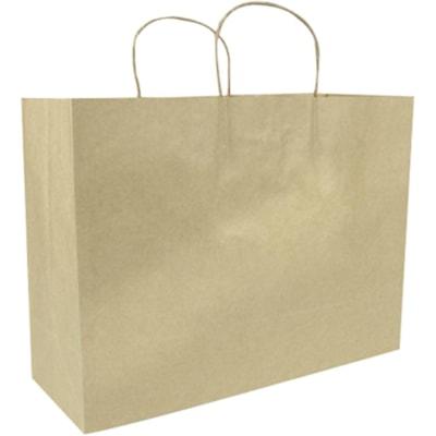 PAPER BAG BROWN KRAFT, 16X6X12