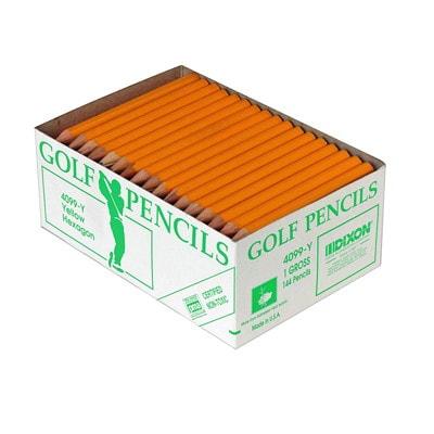 DIXON GOLF PENCILS 144/BOX