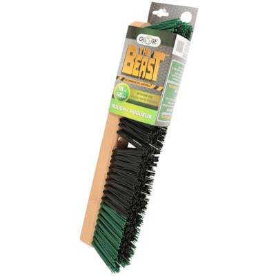 18  PUSH BROOM HEAD,WOOD BLOCK