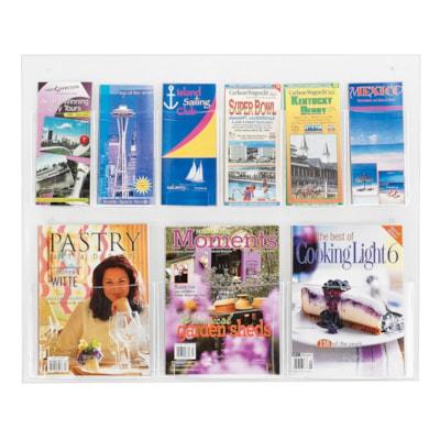 SAFCO CLR 2C MAG/PAMPHLT DSPLY