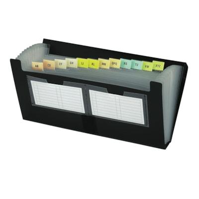 EXPANDING FILE CHQ SIZE, BLK