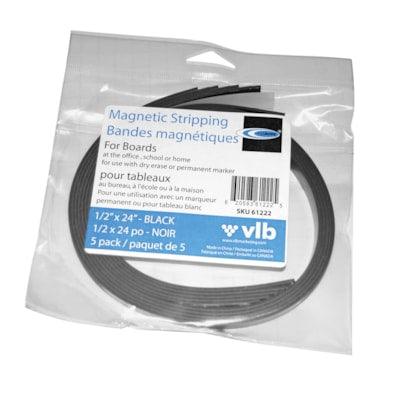 WRITE-ON MAGNETIC BLK STRIPS