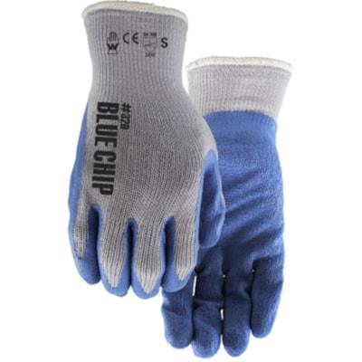 BLUE CHIPCOATED GLOVE MED