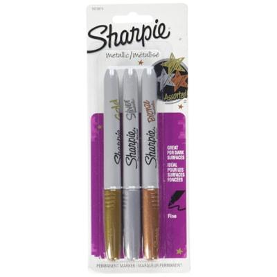 PEN SHARPIE METALLIC3/PK ASST